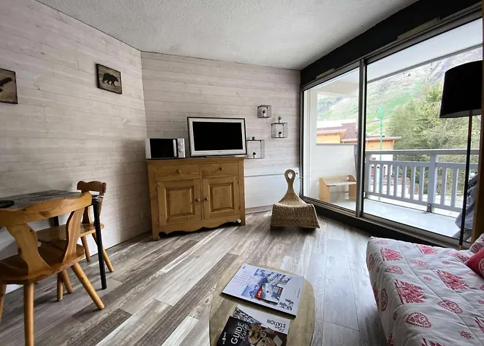 Apartman Kandahar - Agreable Esprit Montagne, En Centre Station Mae-5701 *